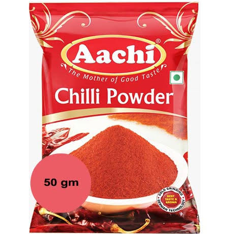 Aachi chilly powder/ஆச்சி மிளகாய் தூள் 50gm